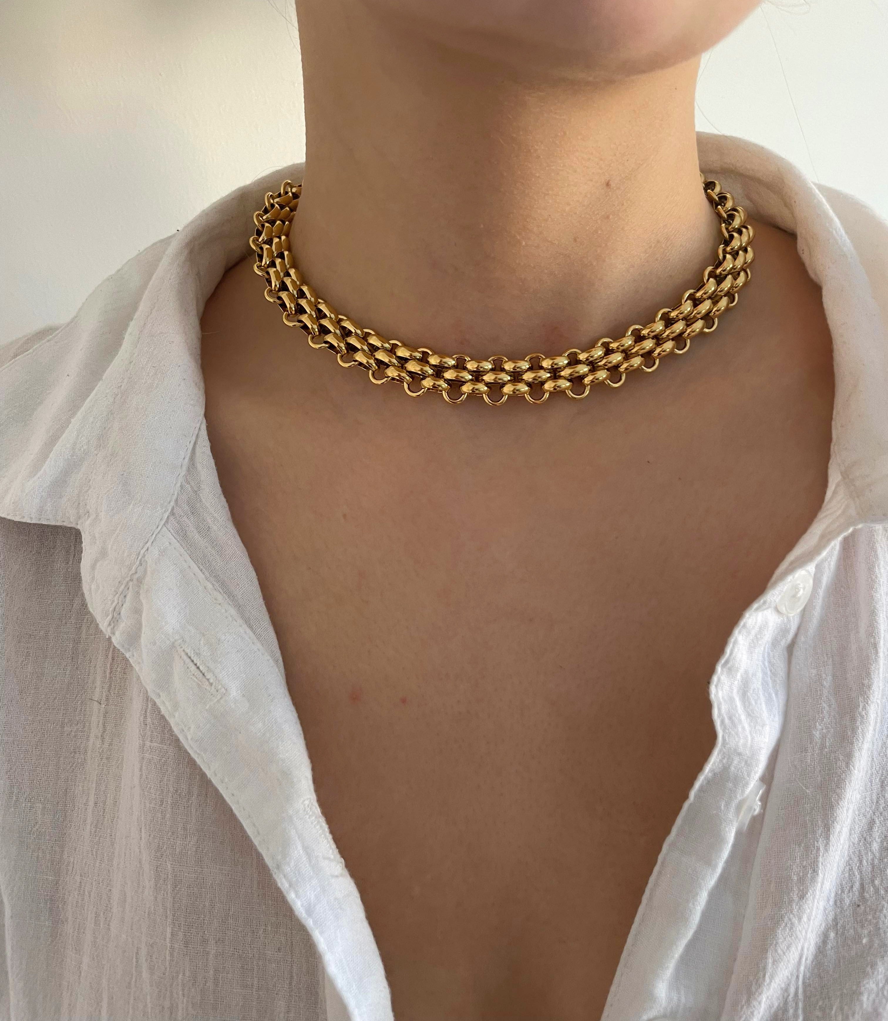 Woven Toggle Necklace - Cosmic Chains