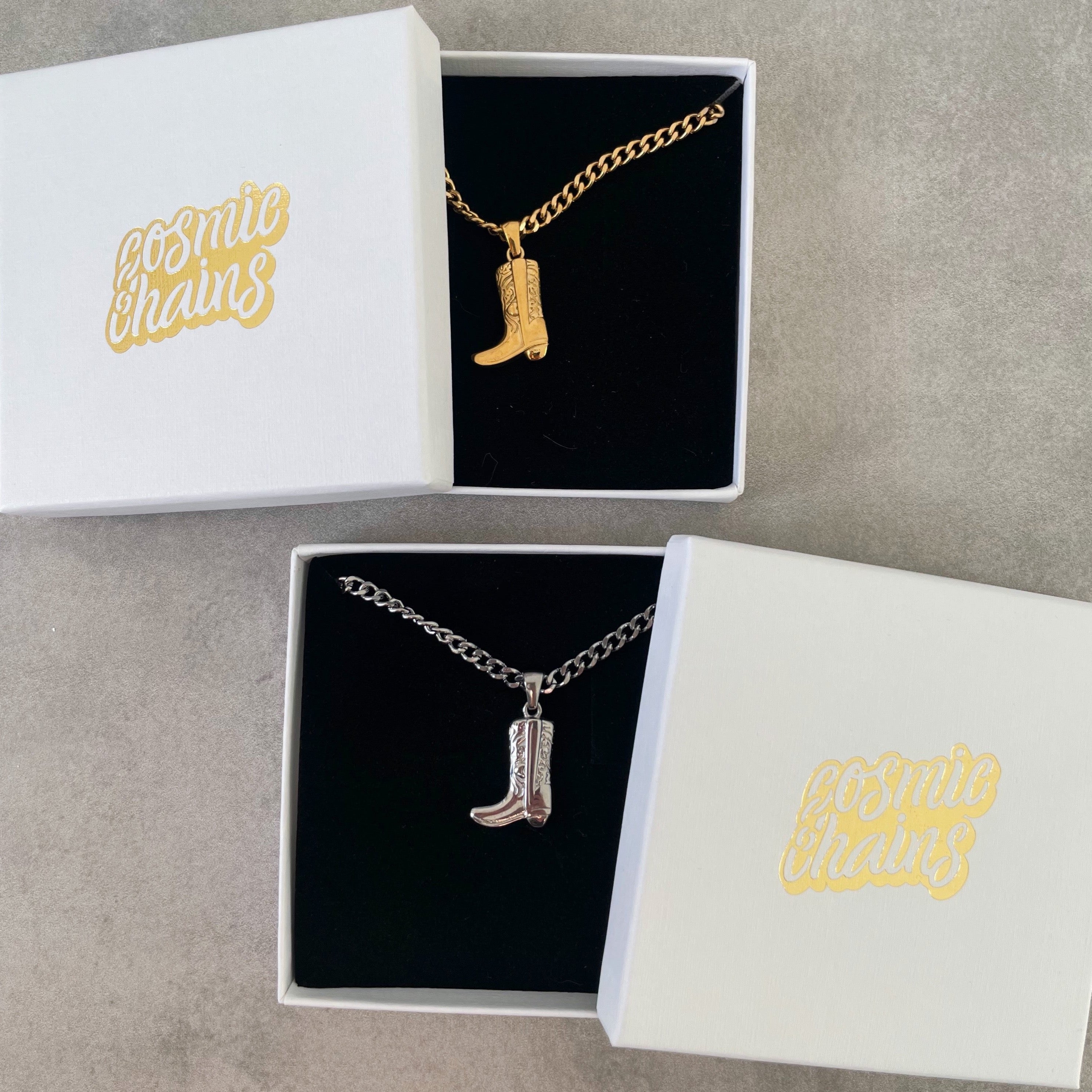 Cowboy Boot necklace is the latest necklace trend