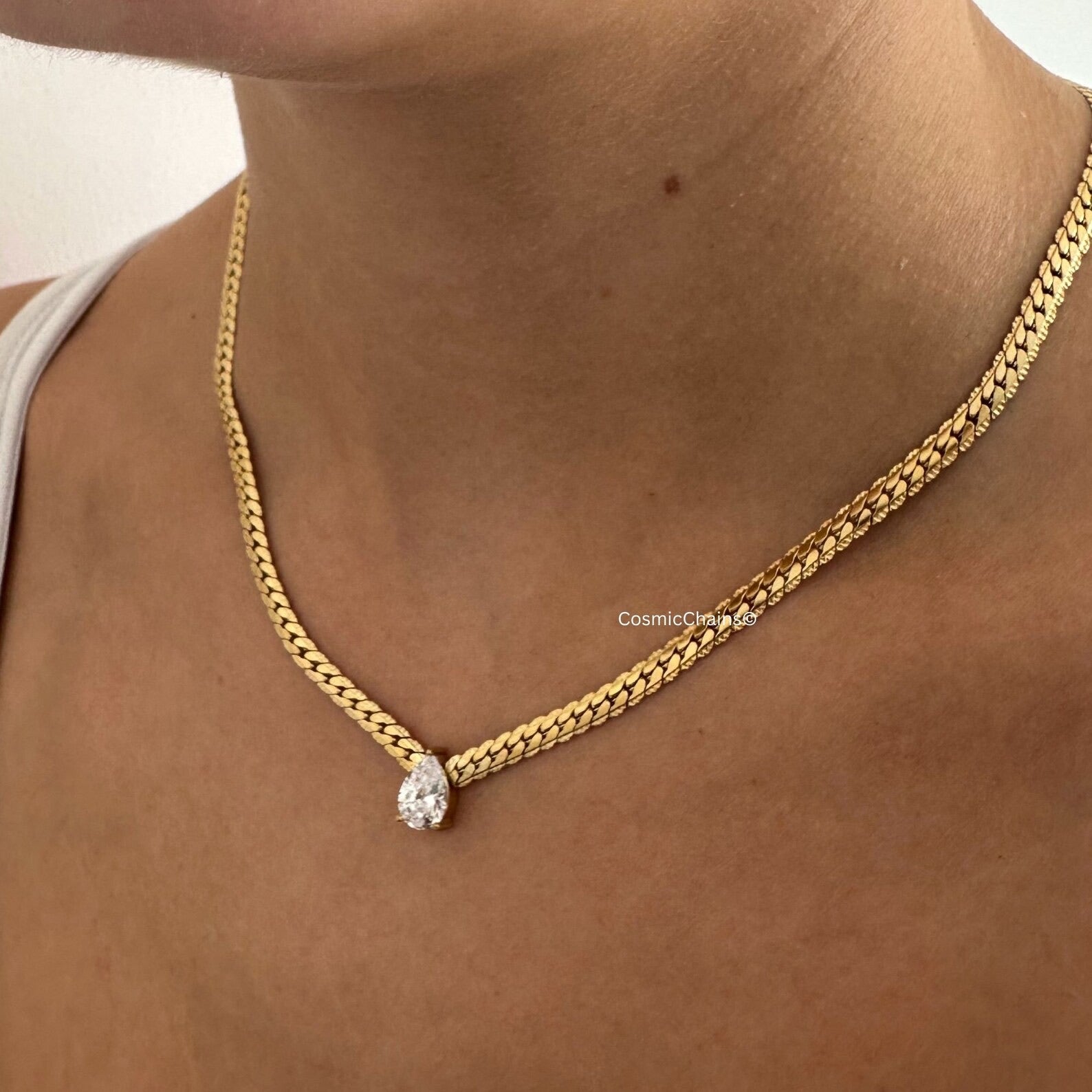 Clear Aurora Chain - Cosmic Chains