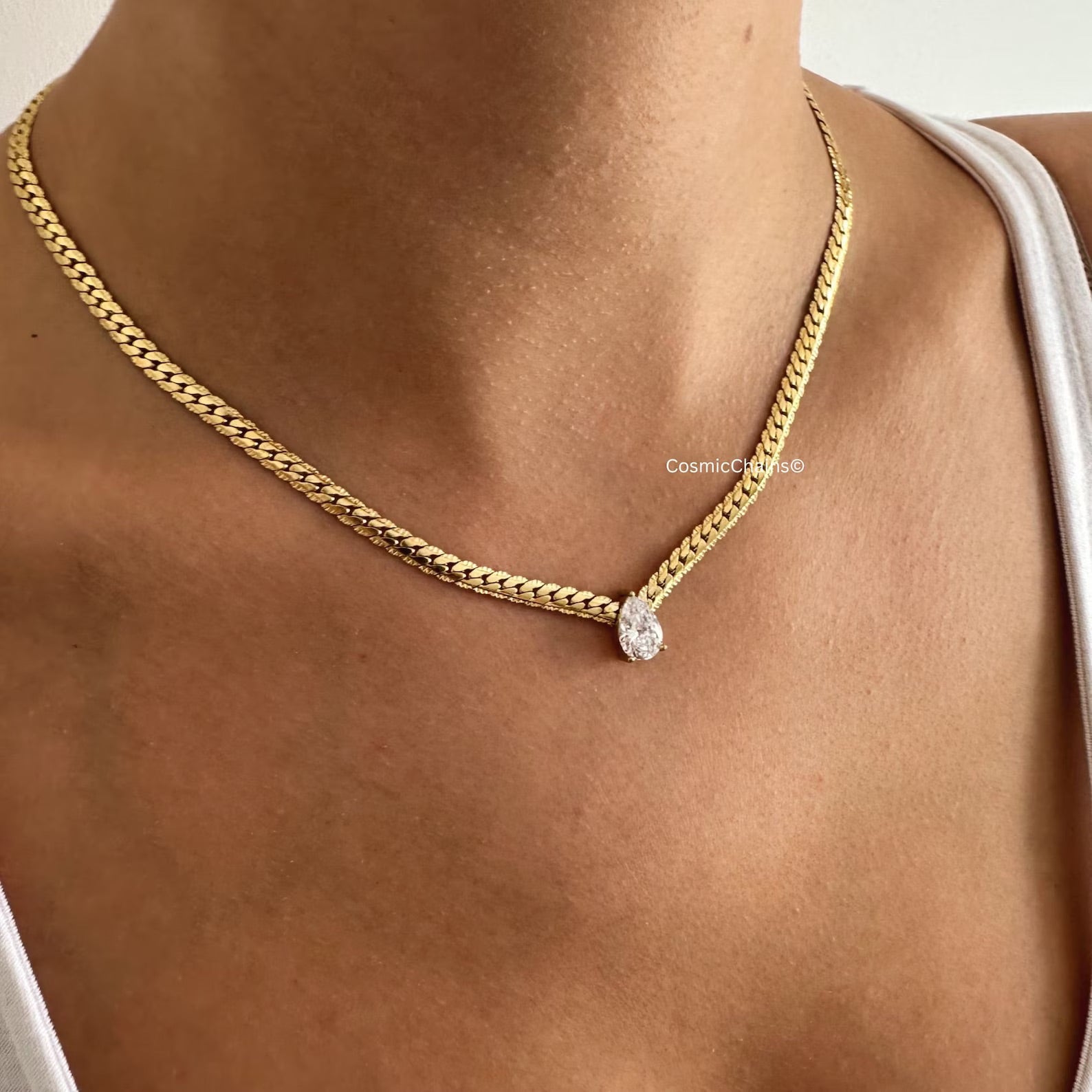 Clear Aurora Chain - Cosmic Chains