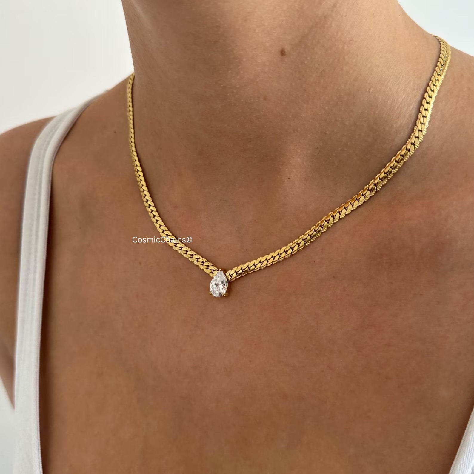 Clear Aurora Chain - Cosmic Chains