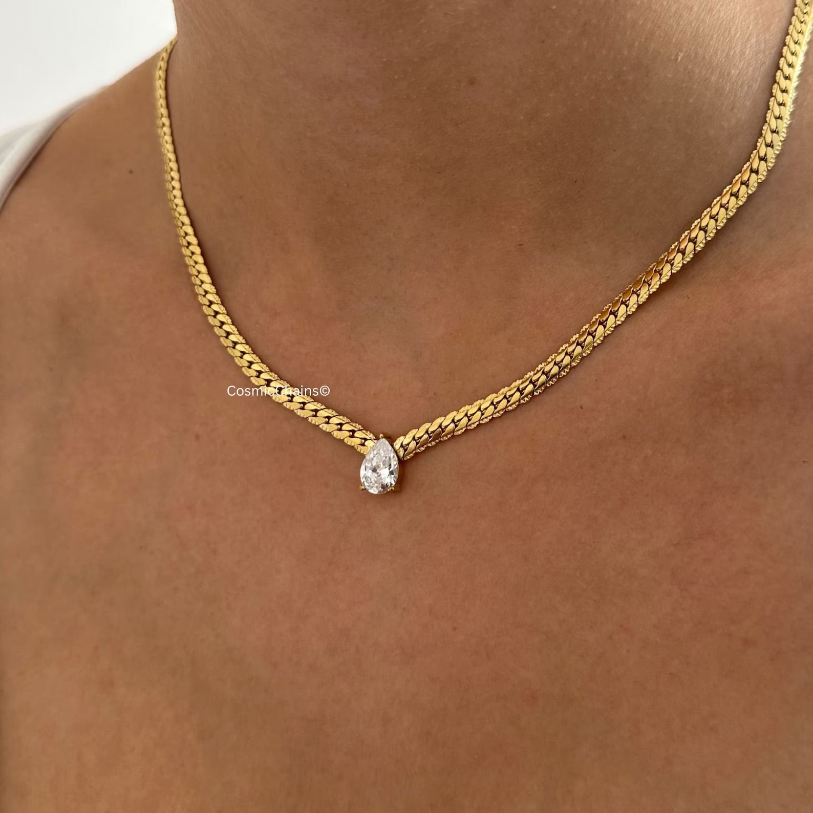 Clear Aurora Chain - Cosmic Chains