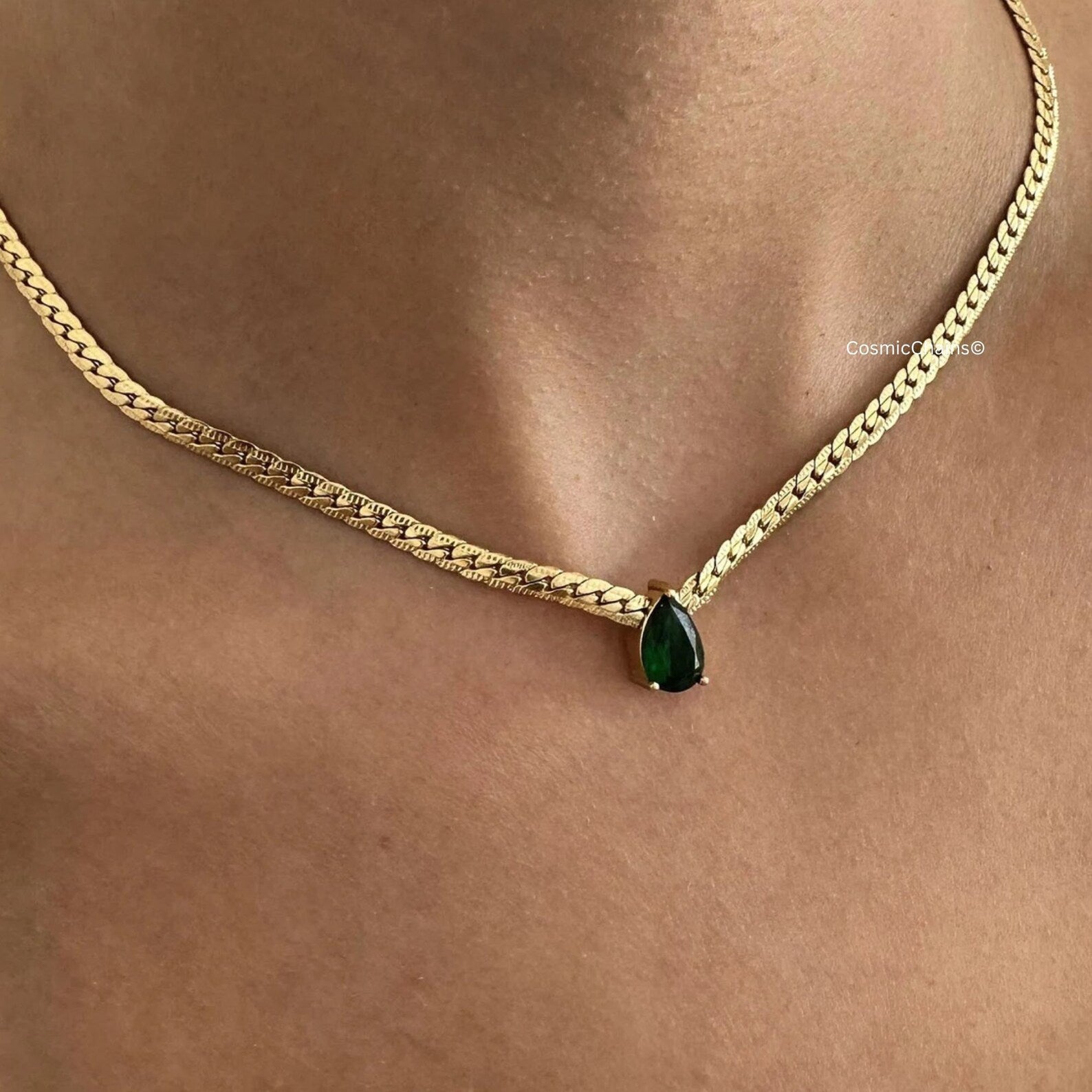 Green Aurora Chain - Cosmic Chains
