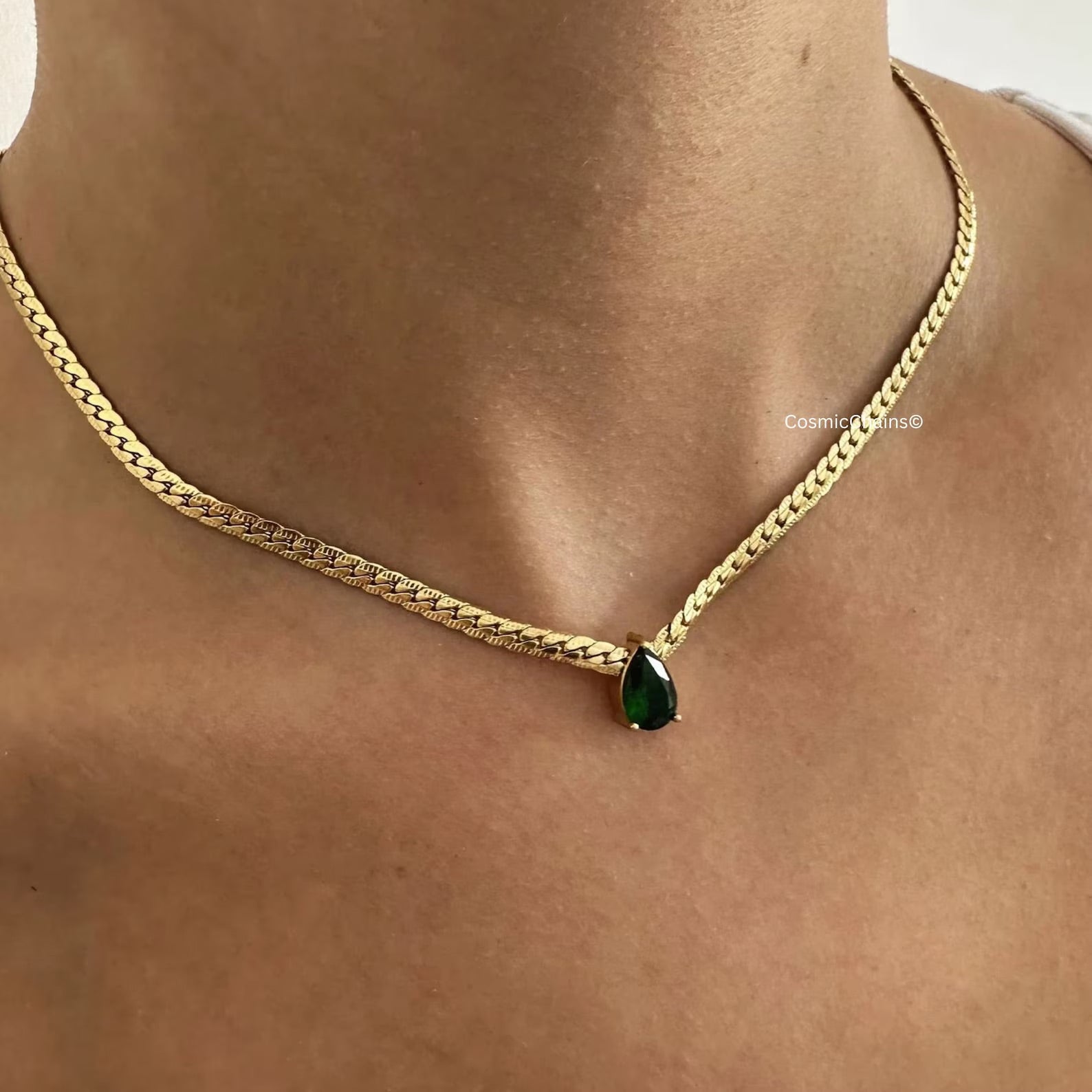 Green Aurora Chain - Cosmic Chains
