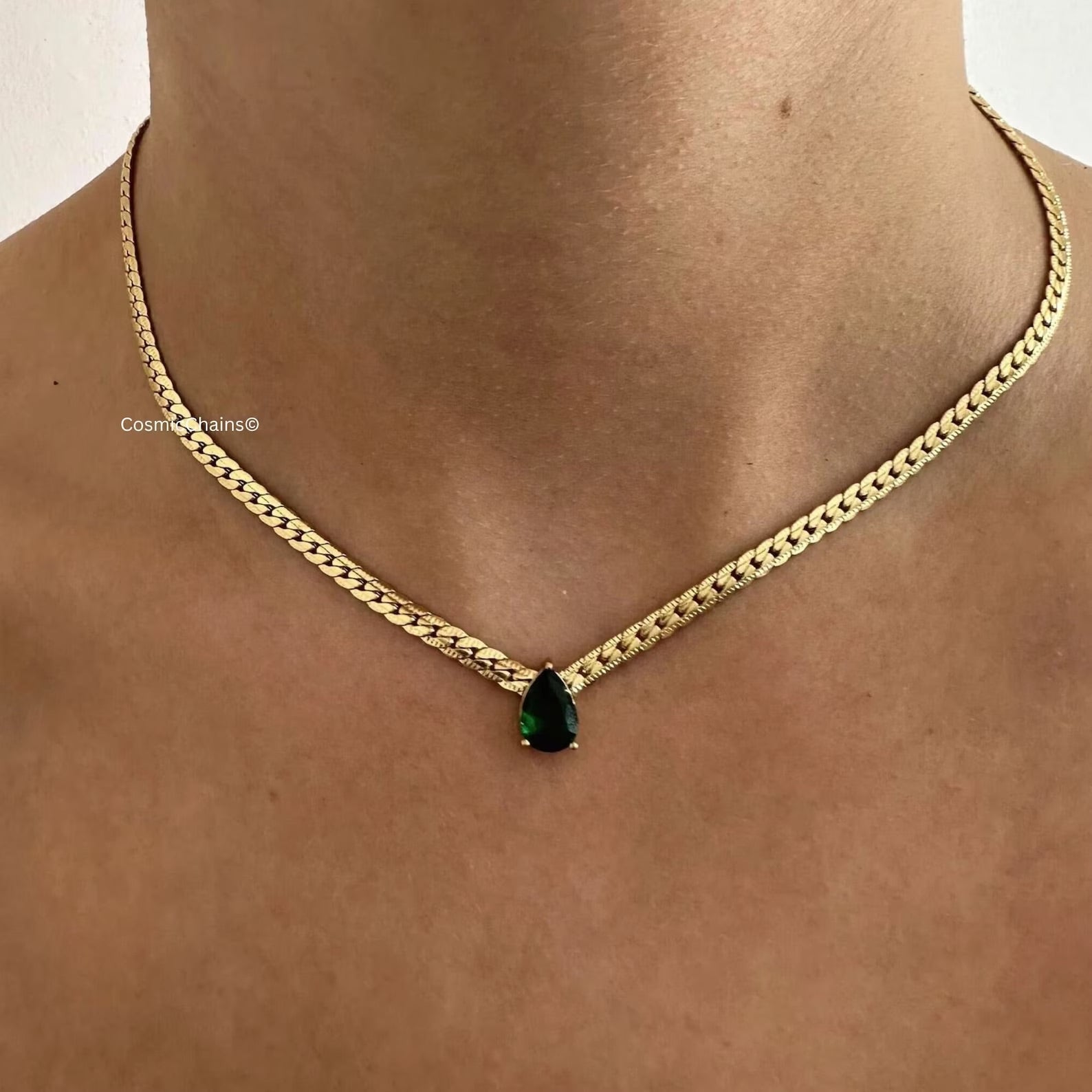 Green Aurora Chain - Cosmic Chains