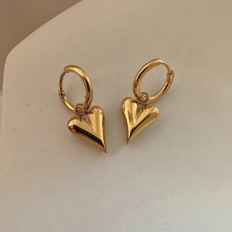 Tiny Heart Hoops - Cosmic Chains