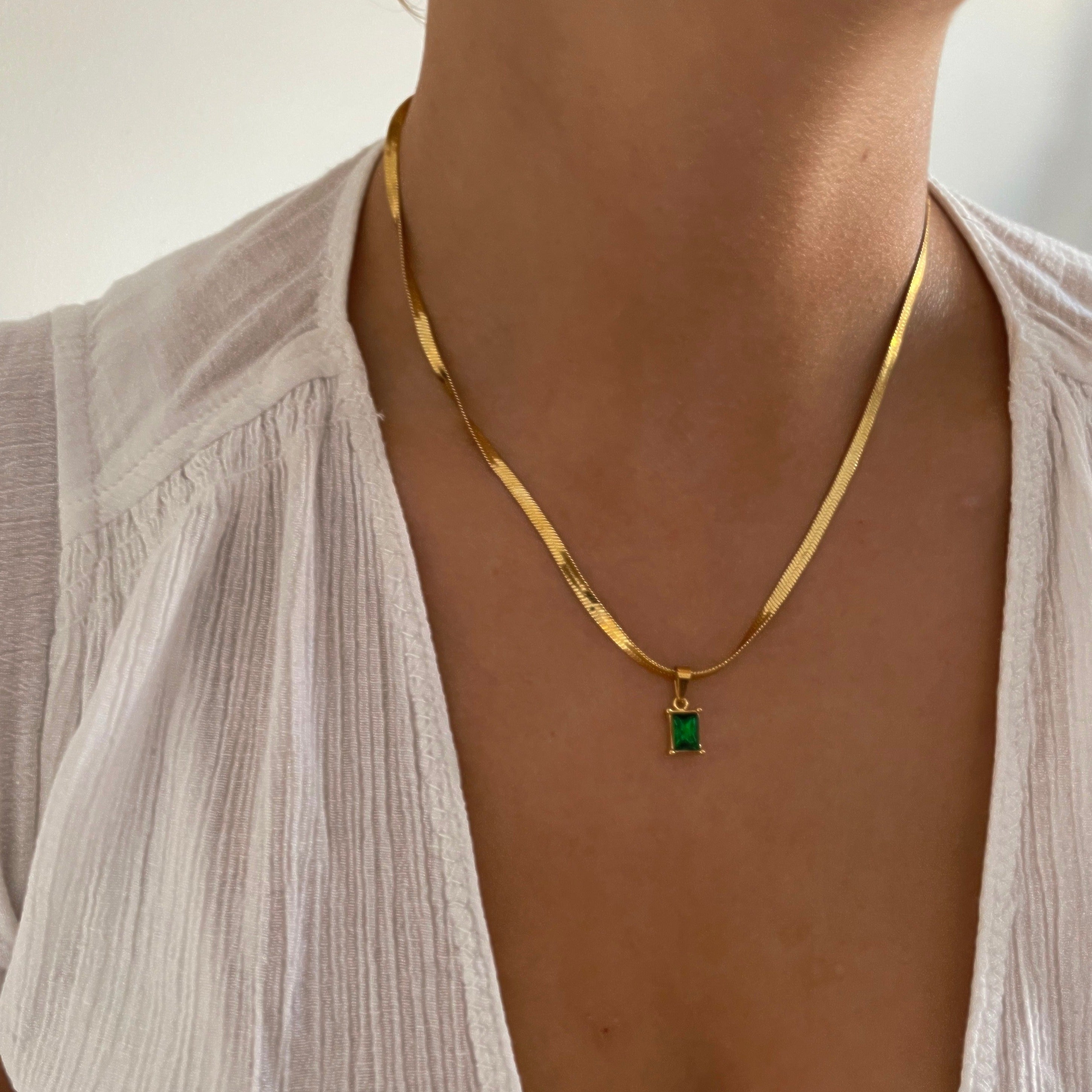 Naomi Chain - Green - Cosmic Chains