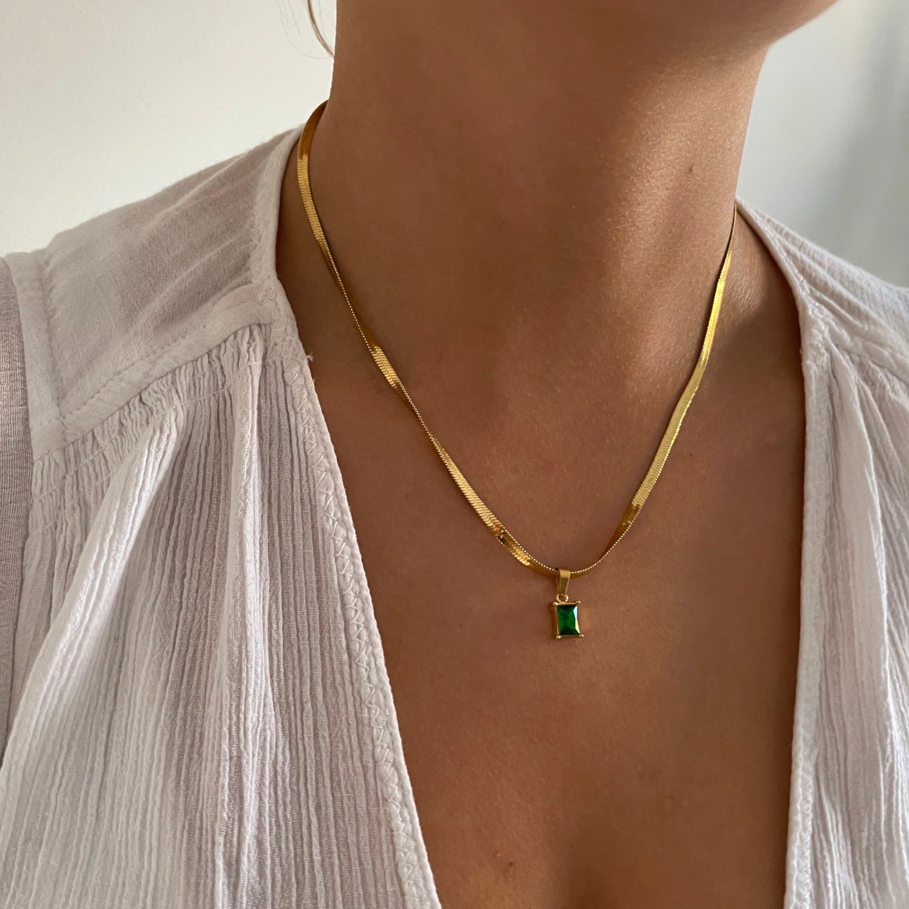 Naomi Chain - Green - Cosmic Chains
