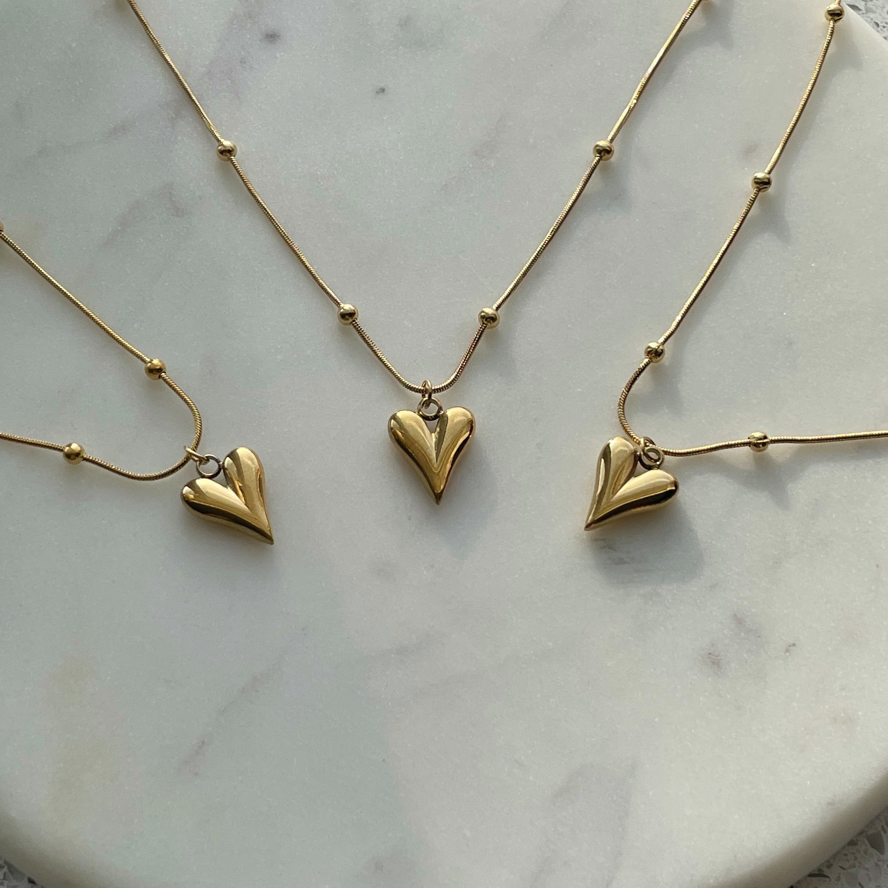 Dainty Heart Necklace with Small Pendant - Cute and Elegant Fashion Accessory