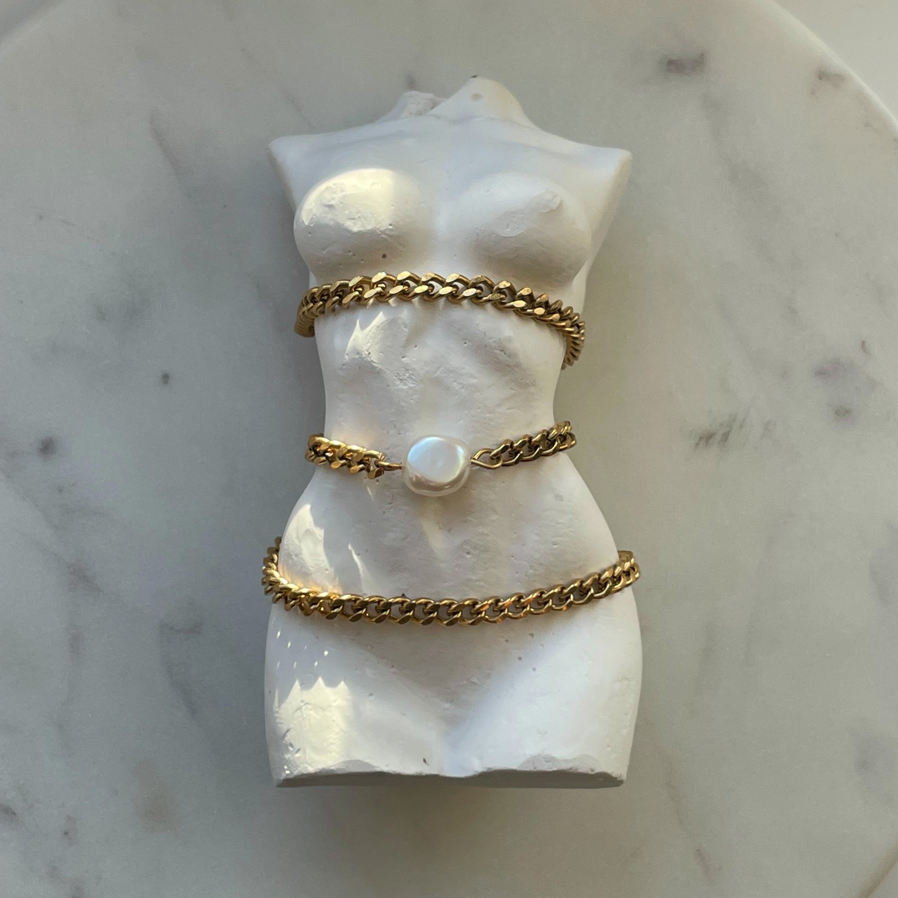 Pearl Chain Choker - Cosmic Chains