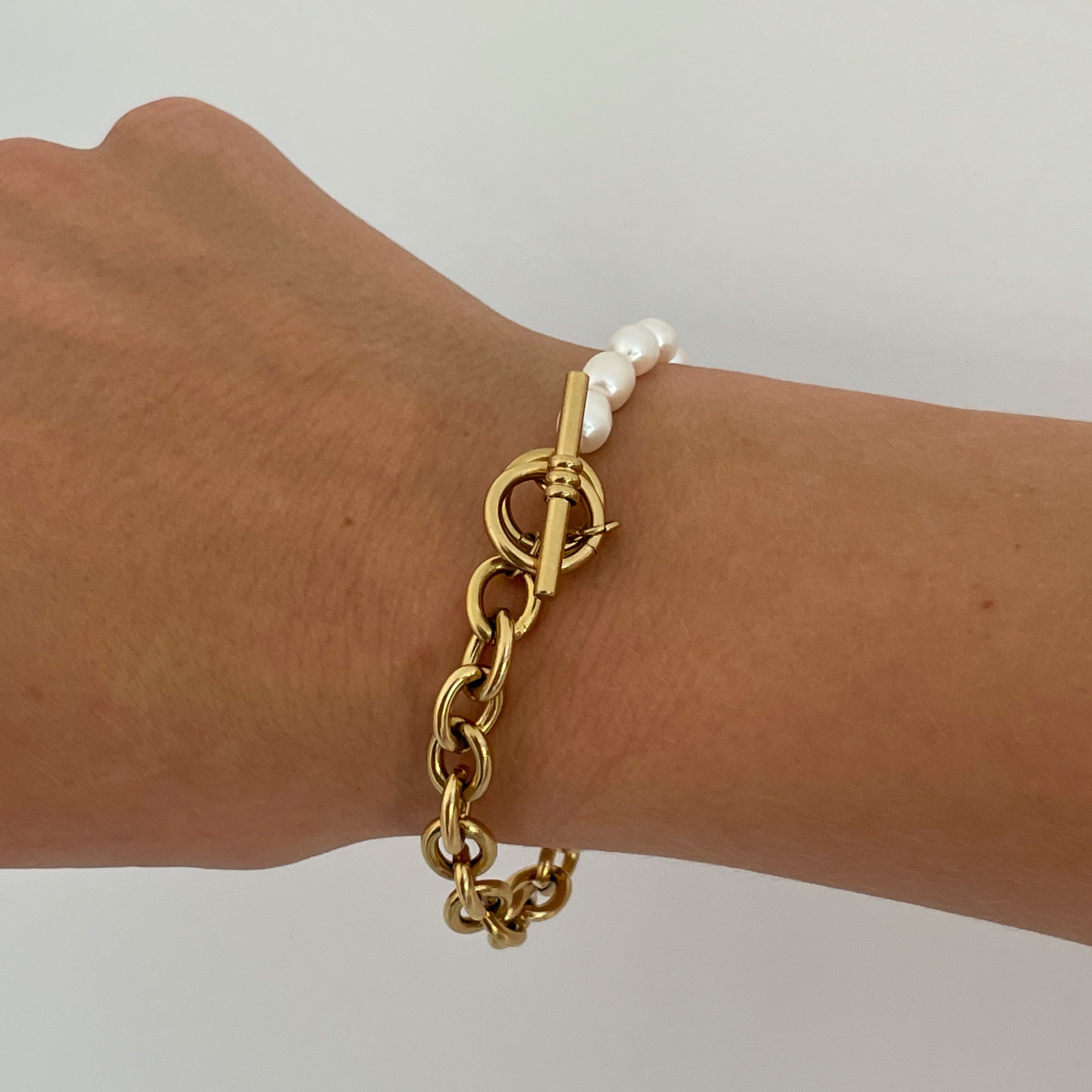 Pearl Chain Bracelet - Cosmic Chains 