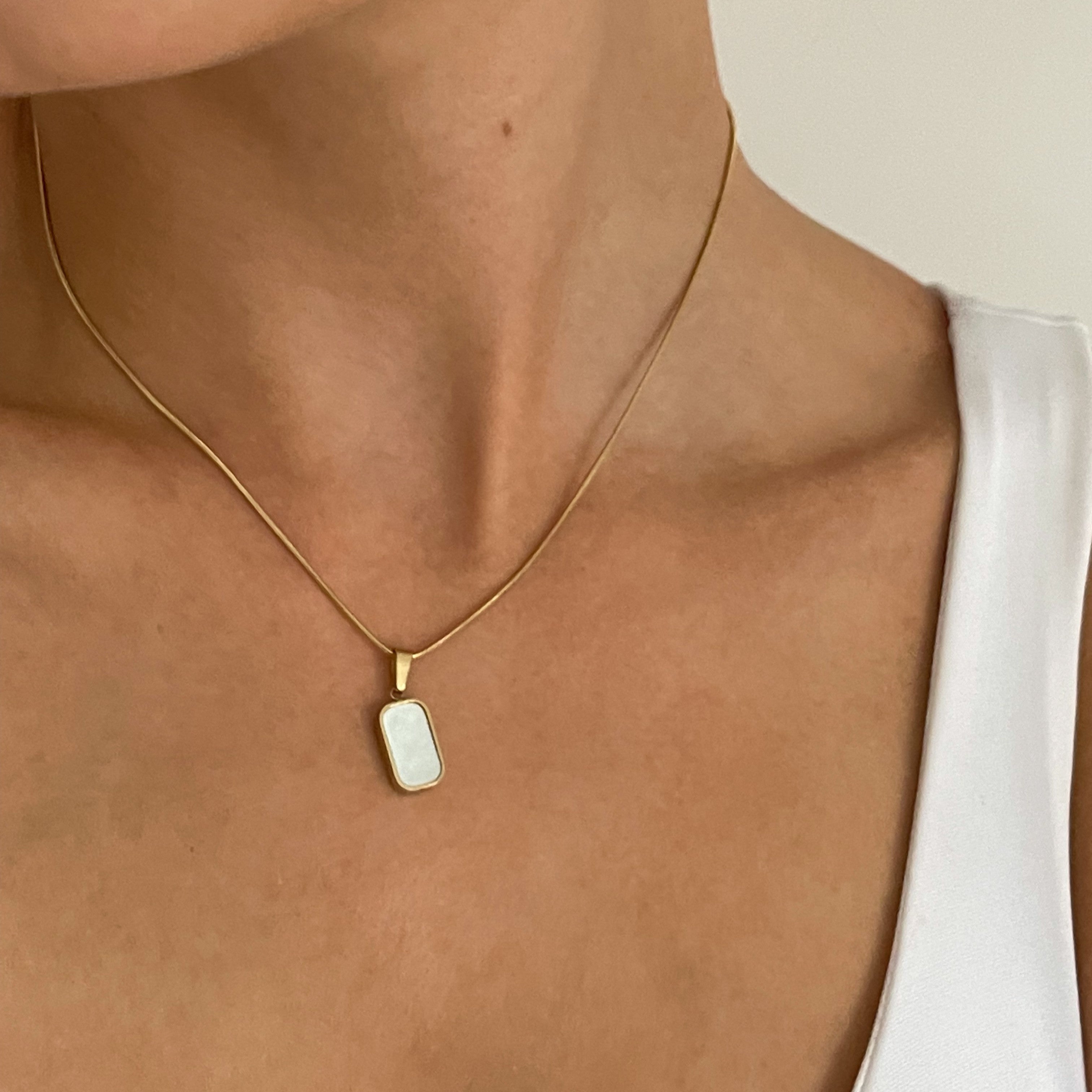 Versatile Double Sided Pendant Necklace