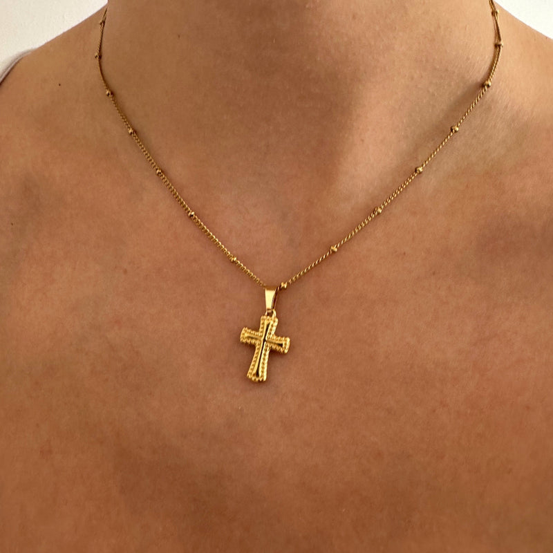 Cross Necklace - Cosmic Chains 