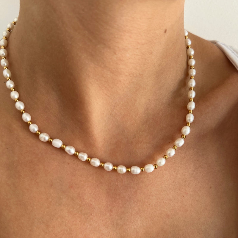 Gold & Pearl Chain - Cosmic Chains 