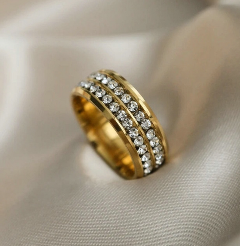Double Diamond Ring - Cosmic Chains 