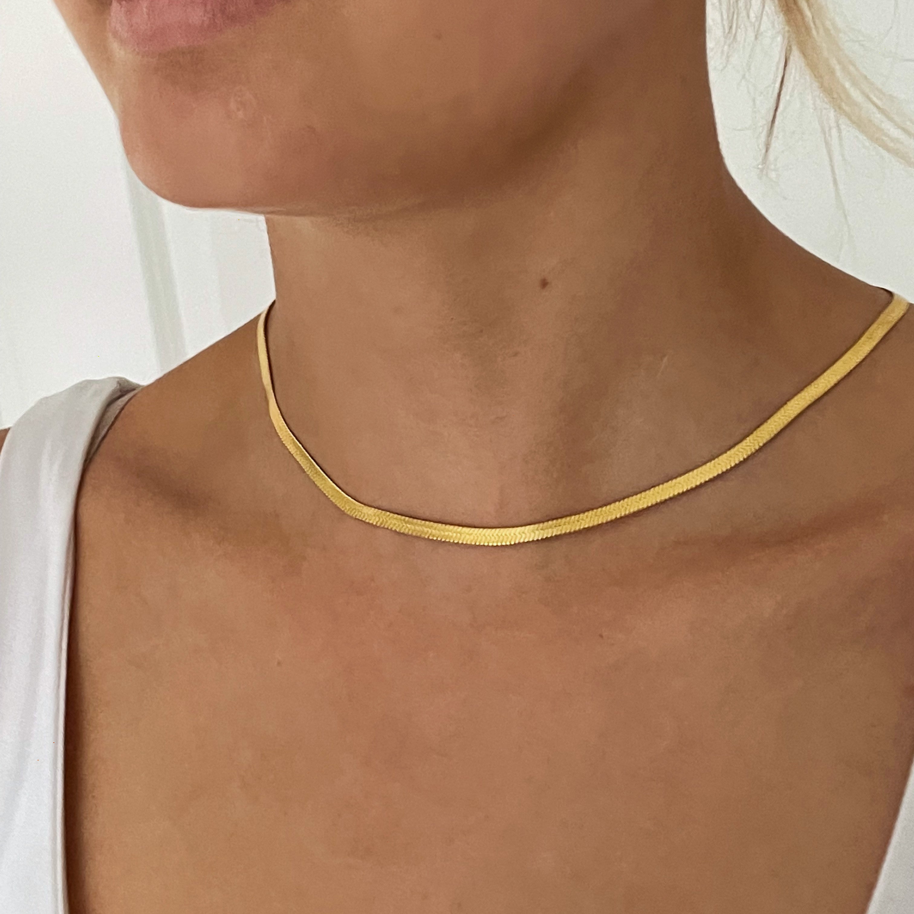 Trending Herringbone necklace