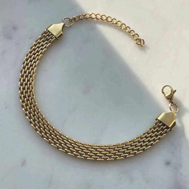 Woven Bracelet - Cosmic Chains 