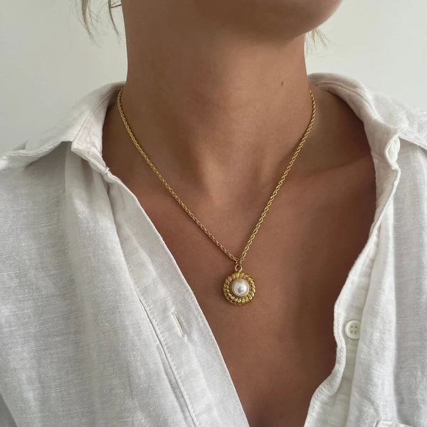 Pendant Pearl Chain - Cosmic Chains 