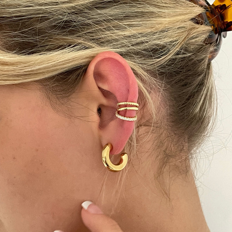 Diamond Helix Hoop,helix Earring,cartilage Hoop,14k Solid Gold Hoops,helix  Piercing,diamond Huggiestinydiamond Hoopscartilage Earring - Etsy